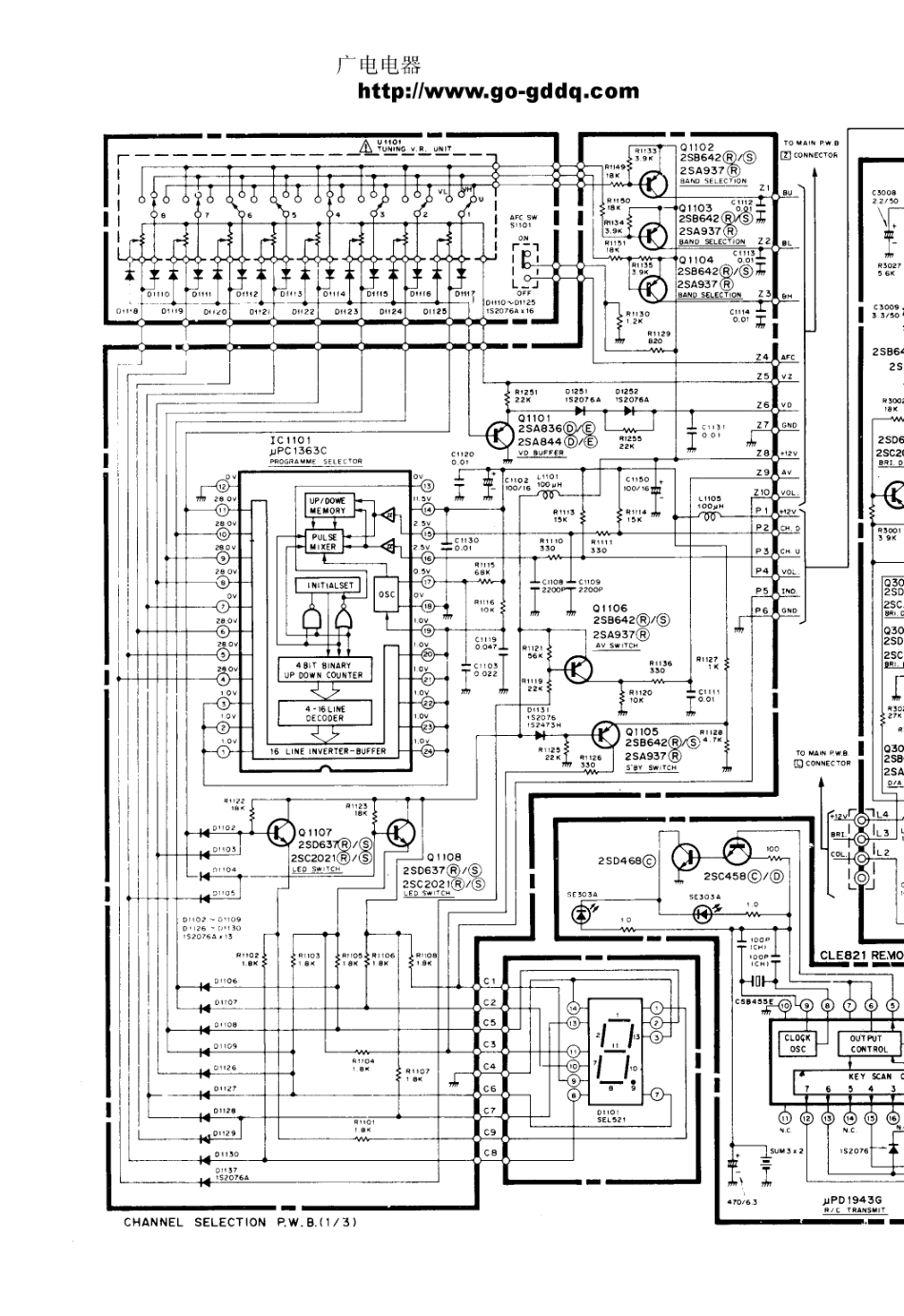 日立CTP-233D彩电电路原理图_日立  CTP-233D(05).pdf_第1页