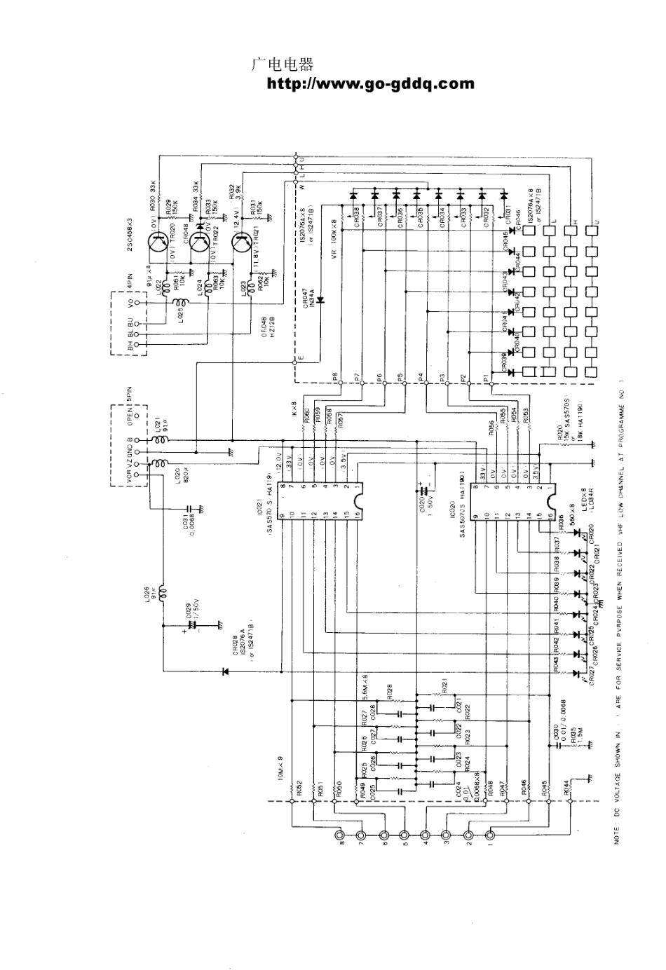 日立CTP-218彩电电路原理图_日立  CTP-203、CTP-213、CTP-215、CTP-216、CTP-216D、CTP-218(02).pdf_第1页