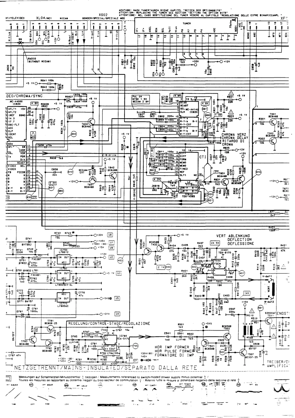 日立CS2840TA彩电原理图_日立CS2840TA.pdf_第2页