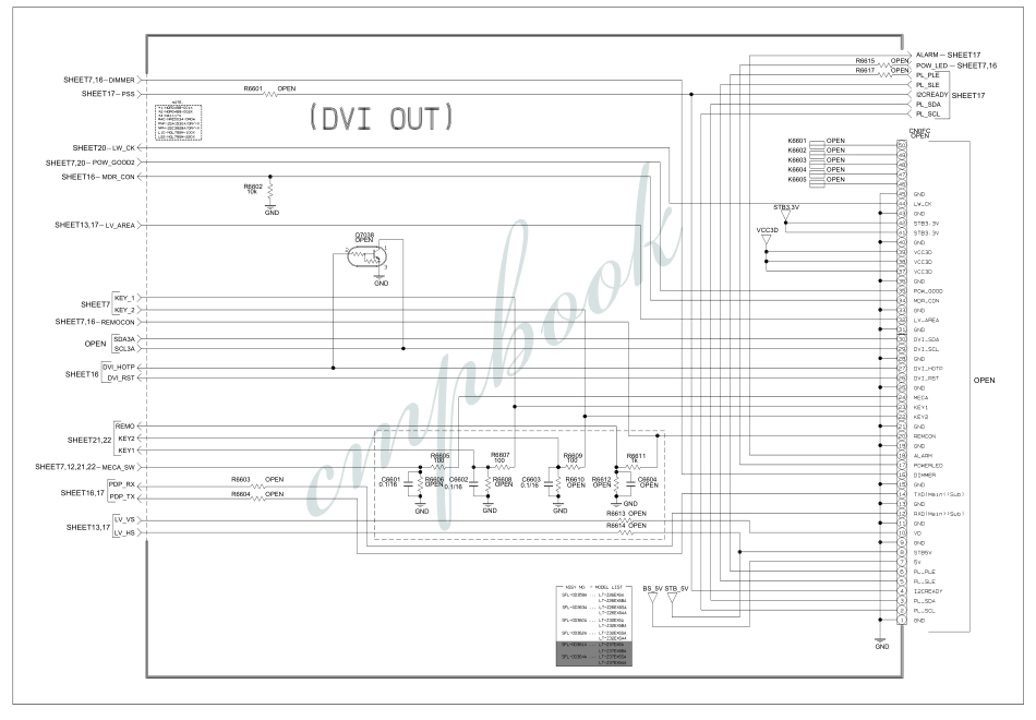 JVC胜利LT-Z26EX6液晶电视电路原理图_（十三）数字板电路13.pdf_第1页