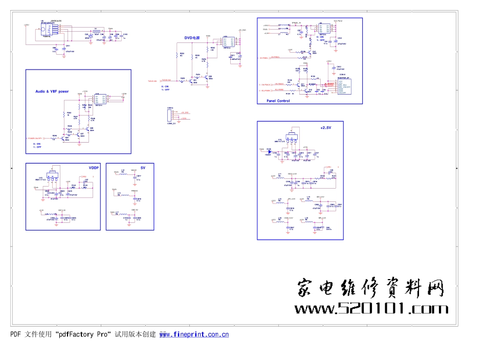 海尔L19R1W液晶电视(MST718芯片方案)原理图和维修手册_L191W (MST718)原理图VO3.pdf_第1页