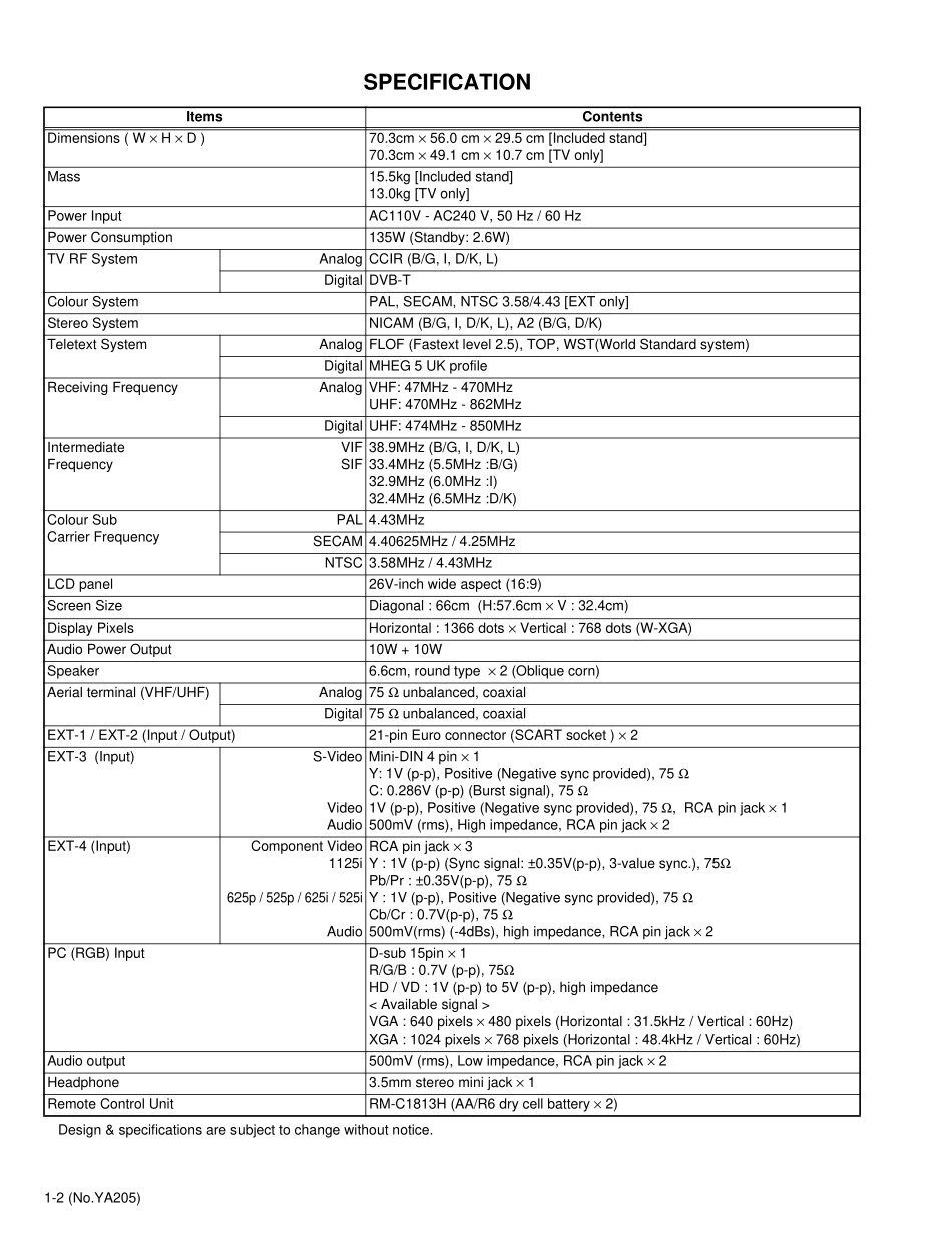 JVC胜利LT-32D50BJ液晶电视维修手册_jvc_LT-32D50SJ.pdf_第2页