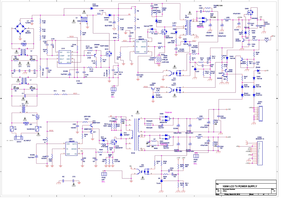 海尔KB-5150兆驰电源板电路原理图.pdf_第1页