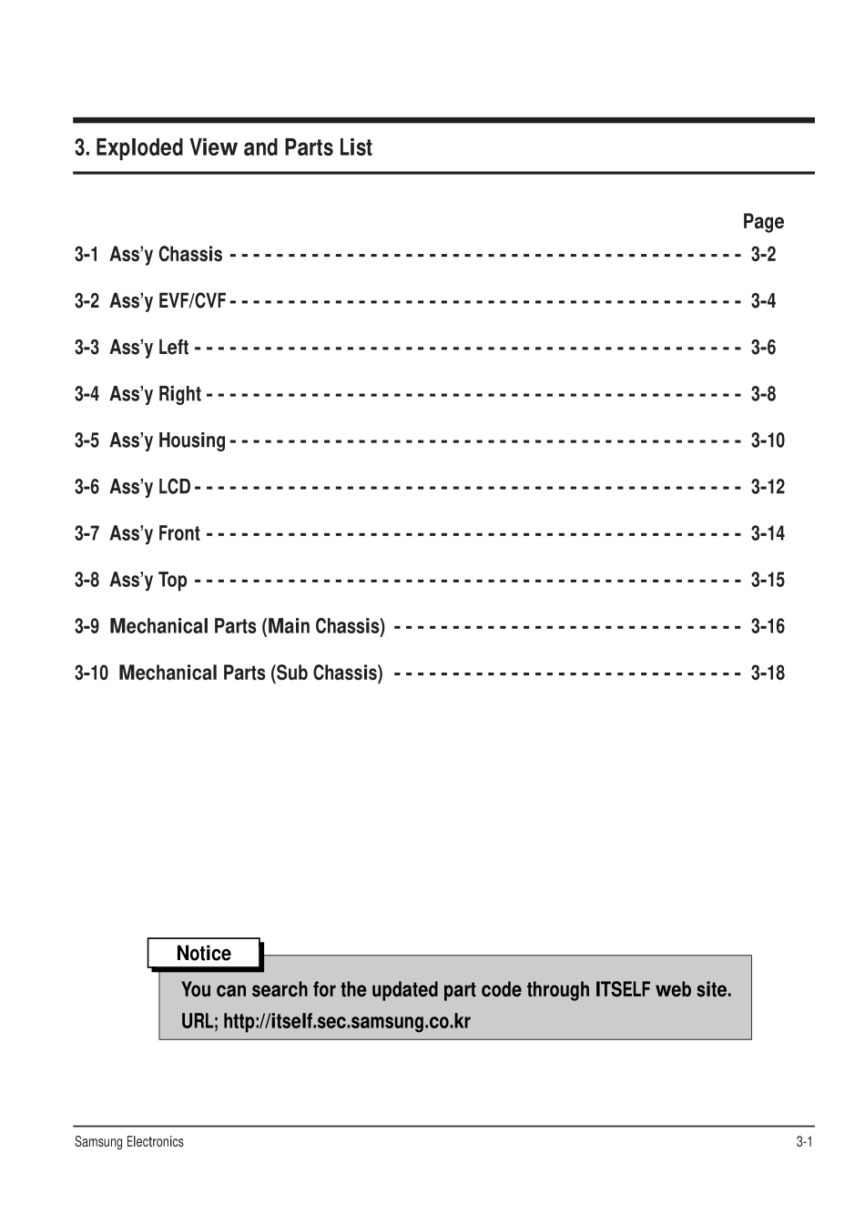 VP-D270ICHN 维修手册_CH3.pdf_第1页