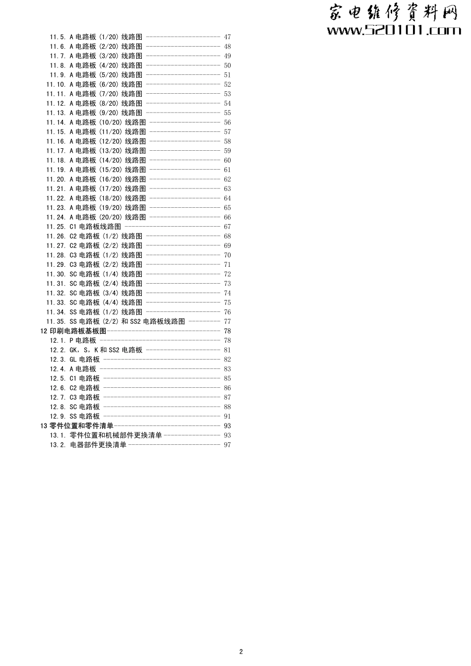 松下TH-P46G10C等离子电视维修手册.pdf_第2页