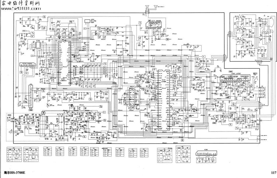 海尔HS-3708E彩电原理图_09041514333362.pdf_第1页