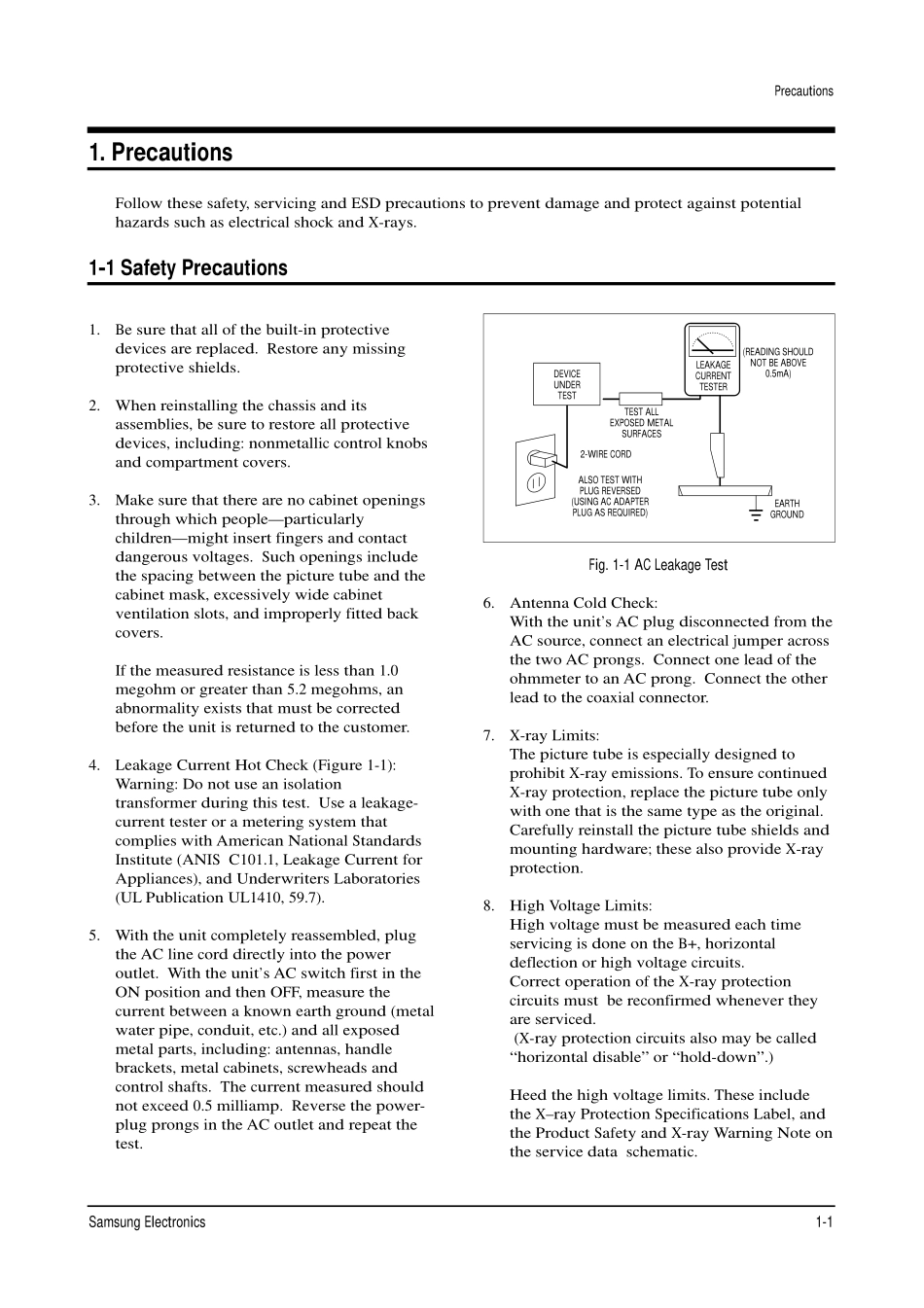 三星CS29K1NX_XTT维修手册（英文）_三星-CS29K1NX_XTT-英文维修手册.pdf_第3页