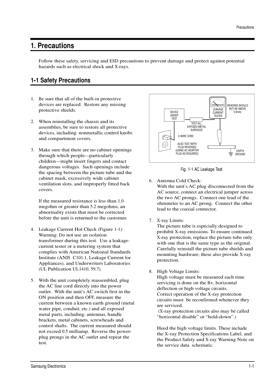 三星CS29E5NX_XTT维修手册（英文）_三星-CS29E5NX_XTT-英文维修手册.pdf_第3页