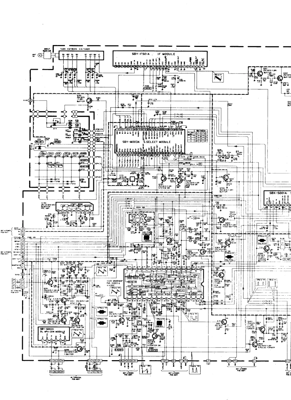 JVC胜利AV-S250M彩电电路原理图_胜利  AV-S250M、AV-S25M1H、AV-S29M1H(03).pdf_第1页