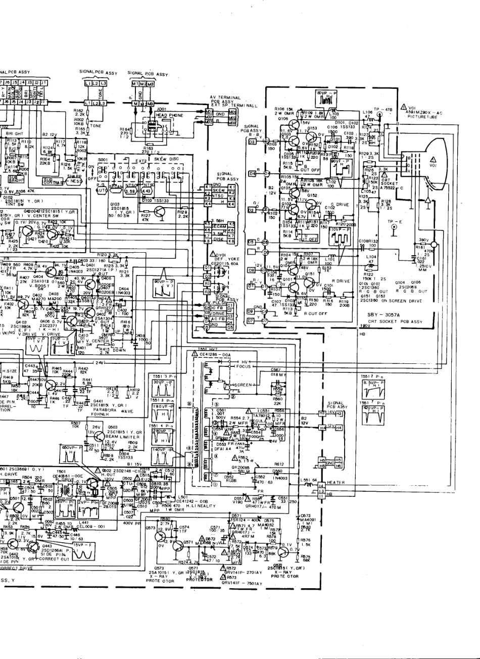 JVC胜利AV-S250M彩电电路原理图_胜利  AV-S250M、AV-S25M1H、AV-S29M1H(02).pdf_第1页