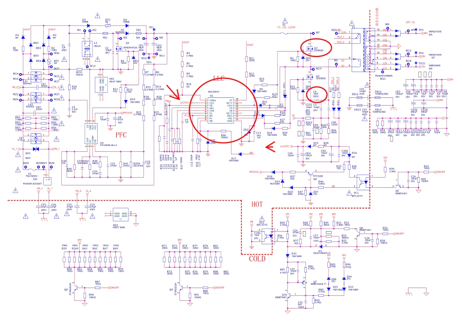 创维50Q5A液晶电视电源板电路原理图.pdf_第1页