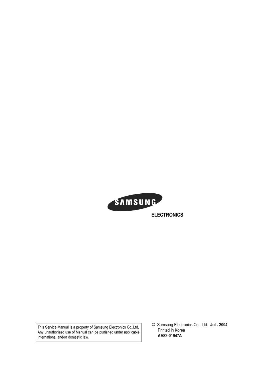 三星CS25M20MAVX_XTL维修手册（英文）_三星-CS25M20MAVXXTL-英文维修手册.pdf_第2页