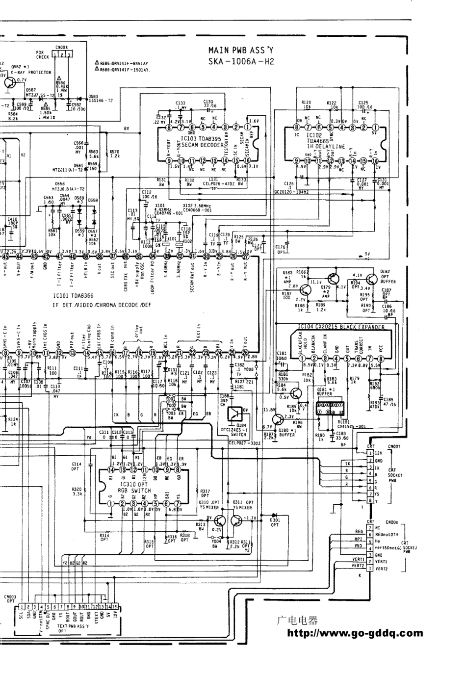 JVC胜利AV-G29MX彩电电路原理图_胜利  AV-G29MX(09).pdf_第1页