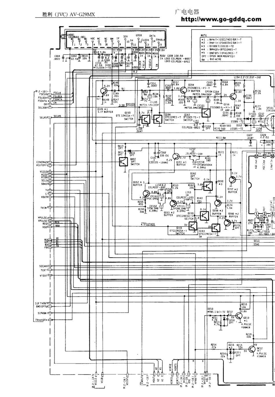 JVC胜利AV-G29MX彩电电路原理图_胜利  AV-G29MX(07).pdf_第1页