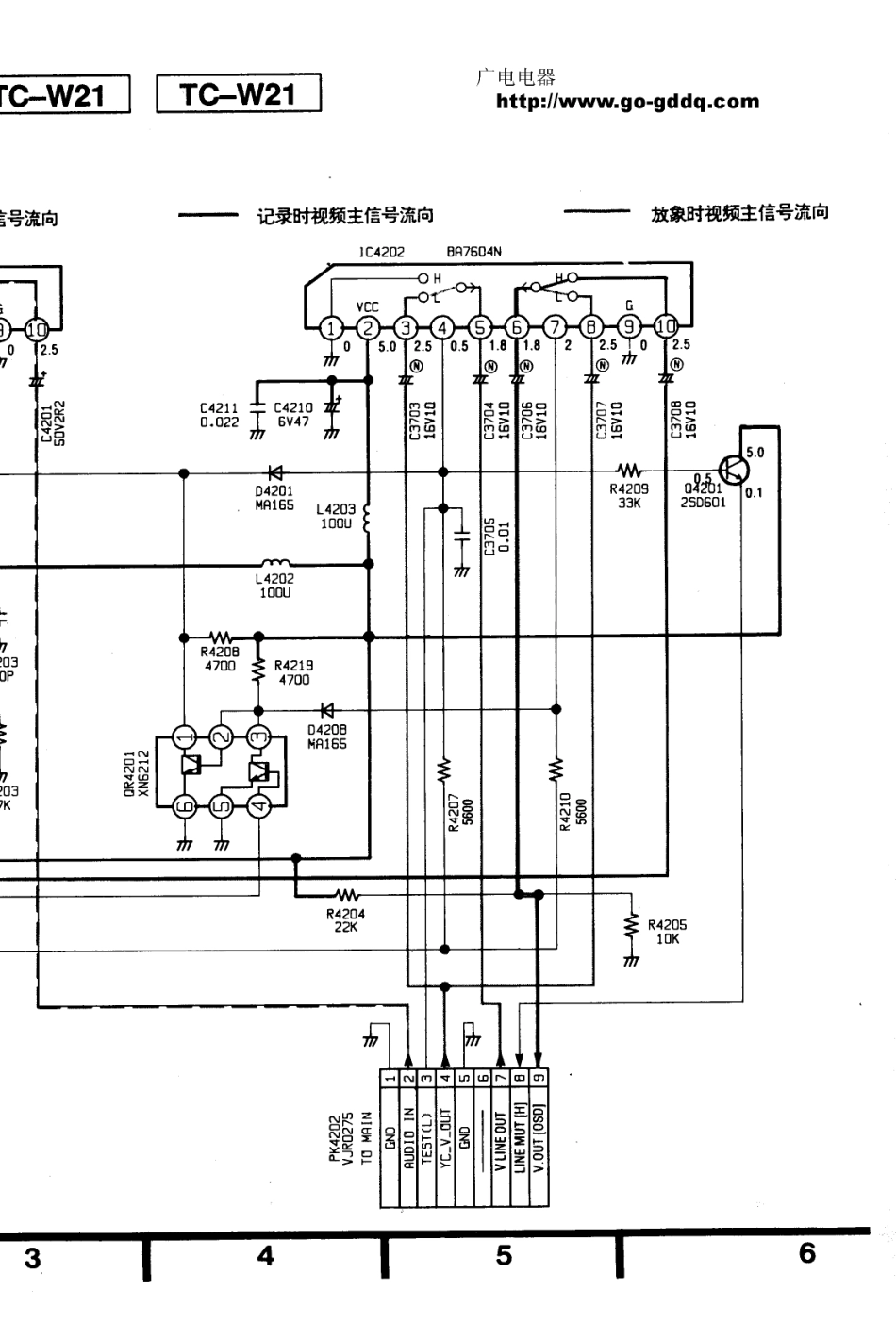 松下TC-W21原理图_松下  TC-W21（C150机芯）(54).pdf_第1页