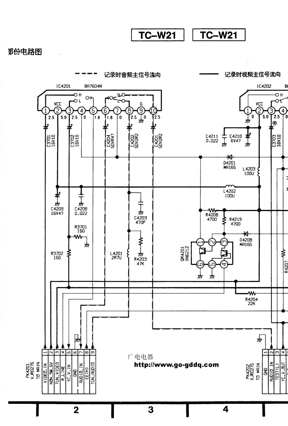 松下TC-W21原理图_松下  TC-W21（C150机芯）(53).pdf_第1页