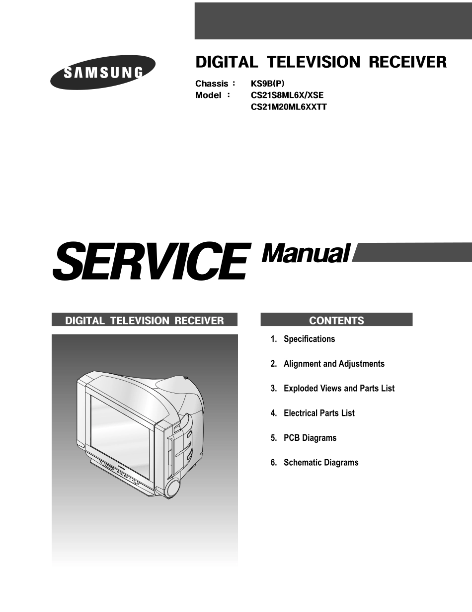 三星CS21M20ML6XXTT彩电维修手册和原理图_三星CS21S8ML6X-XSE.pdf_第1页