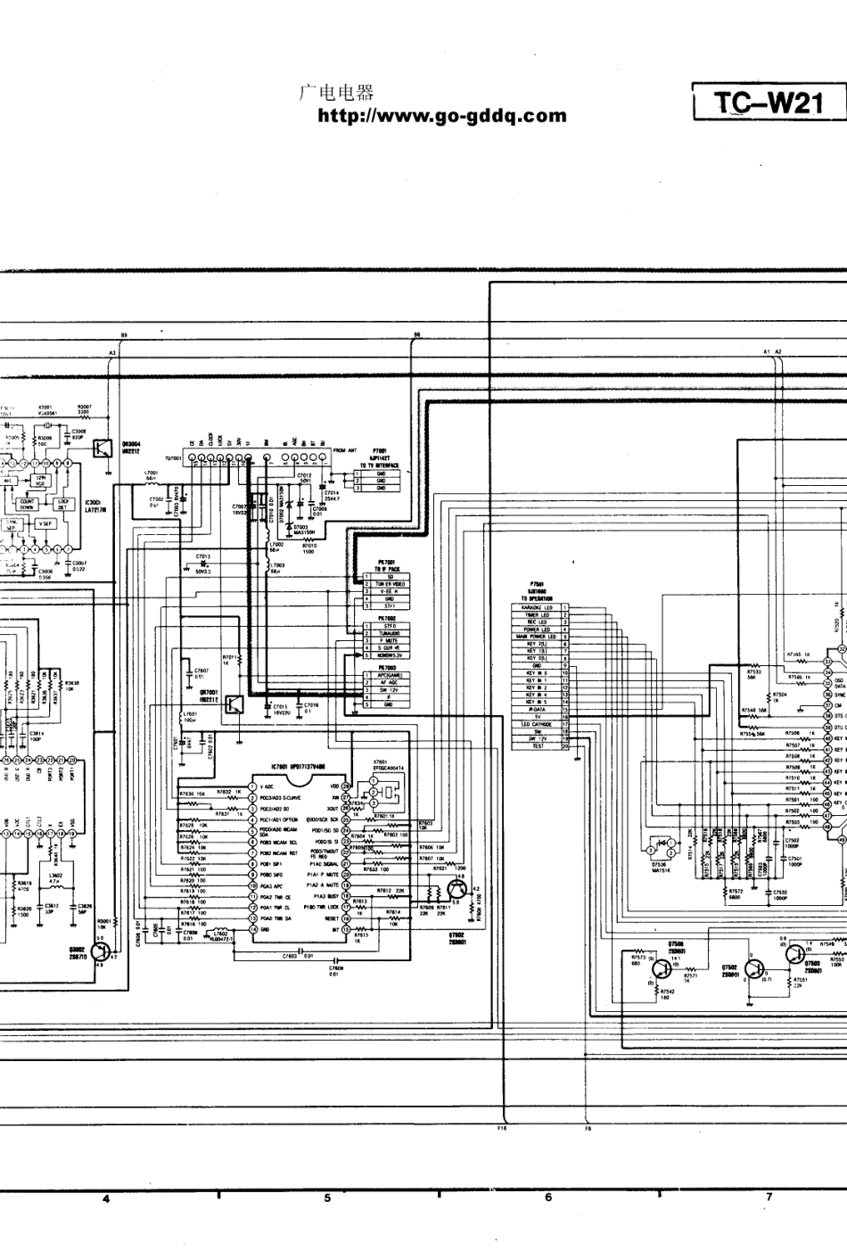 松下TC-W21原理图_松下  TC-W21（C150机芯）(41).pdf_第1页