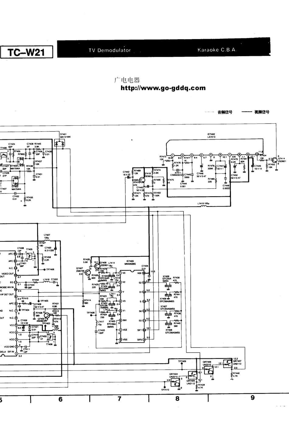 松下TC-W21原理图_松下  TC-W21（C150机芯）(39).pdf_第1页