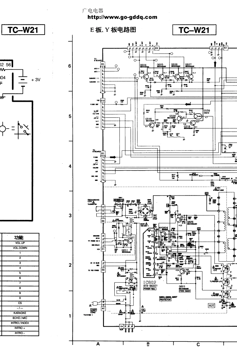 松下TC-W21原理图_松下  TC-W21（C150机芯）(26).pdf_第1页