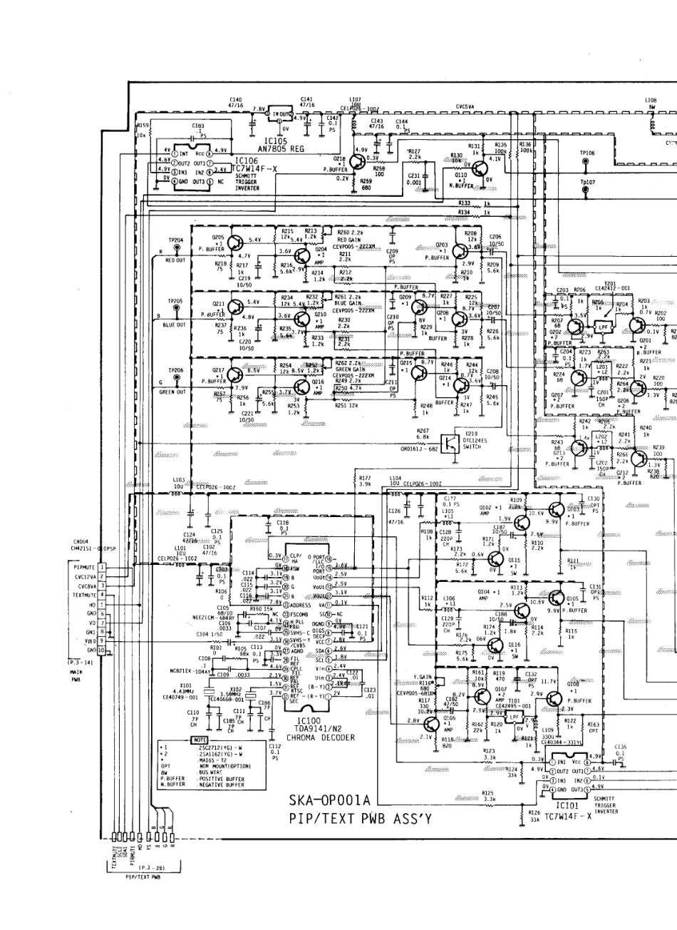 JVC胜利AV-32SC彩电电路原理图_胜利  AV-32HK、AV-32SC、AV-32PROW(11).pdf_第1页