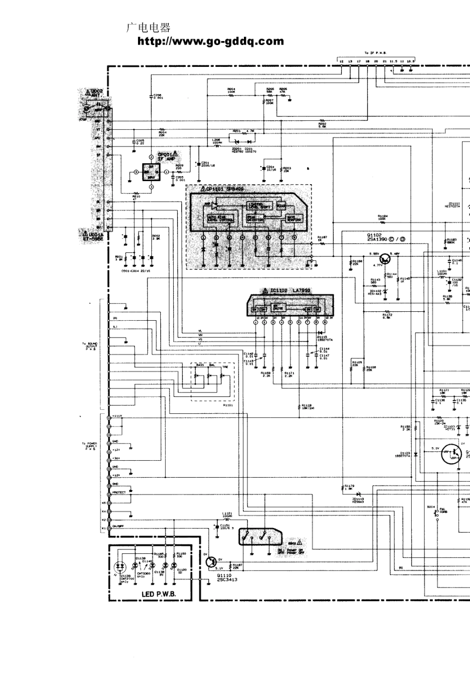 日立CMT3300彩电电路原理图_日立  CMT3300(01).pdf_第1页