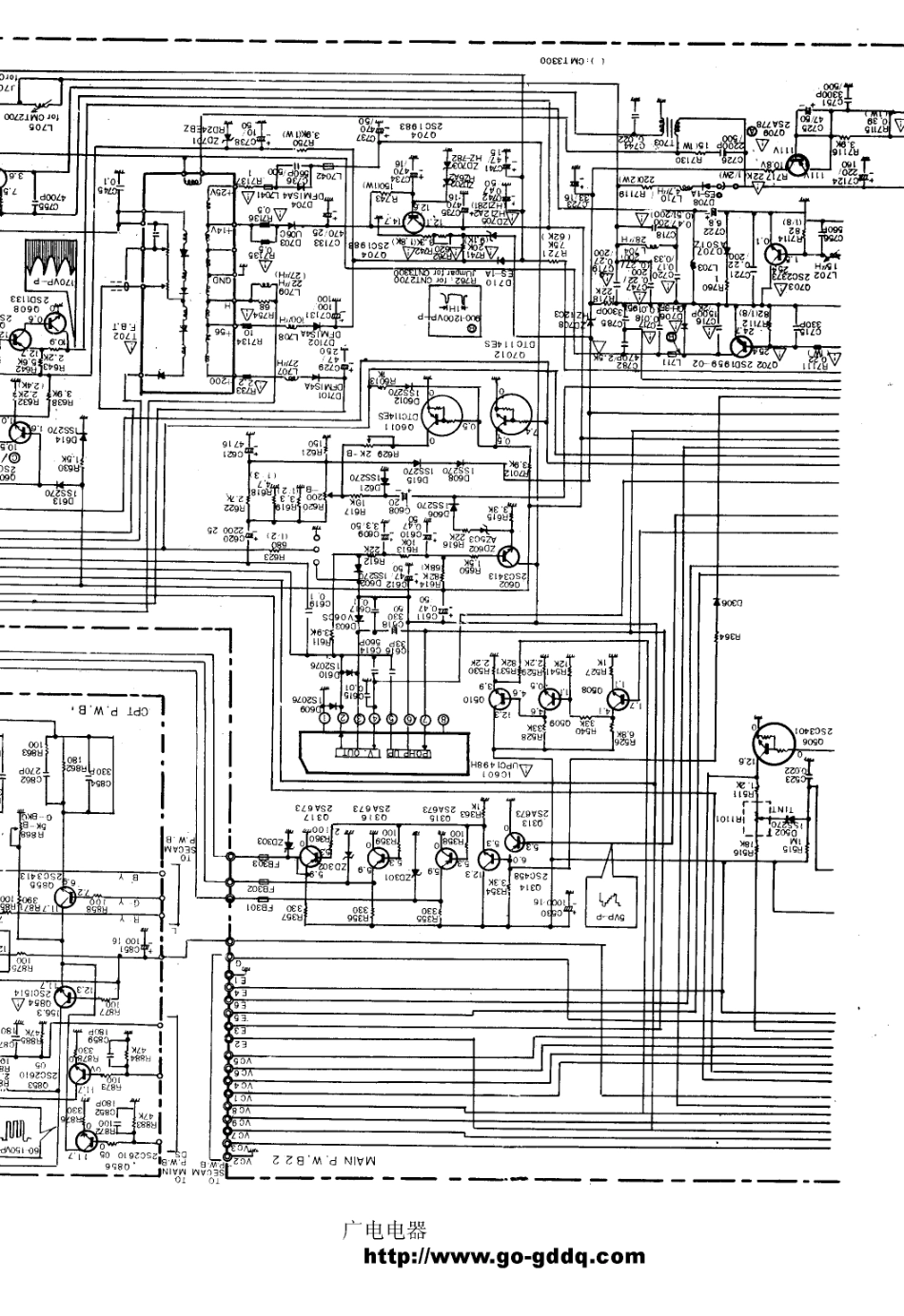 日立CMT-3300彩电电路原理图_日立  CMT-2900、CMT-3300(09).pdf_第1页