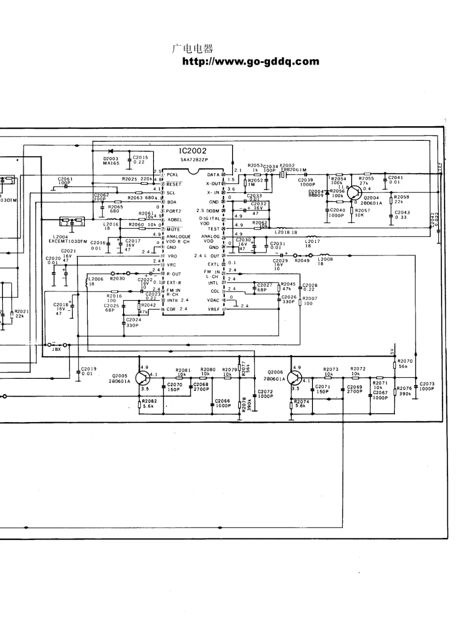 松下TC-2952G原理图_松下  TC-2952G(12).pdf_第1页