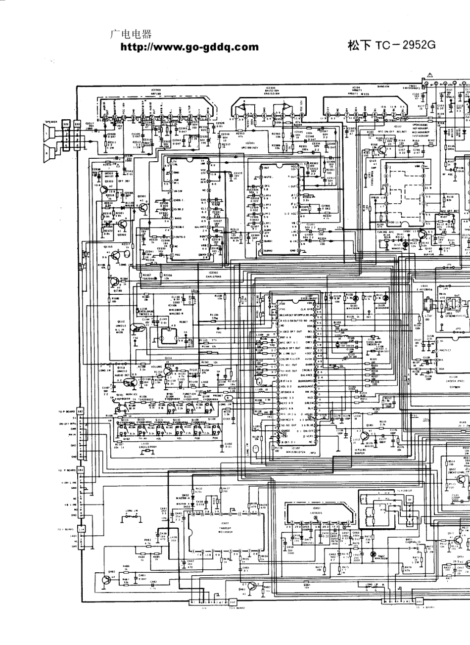 松下TC-2952G原理图_松下  TC-2952G(03).pdf_第1页