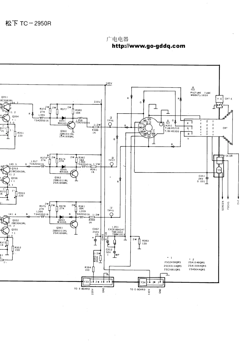 松下TC-2950R原理图_松下  TC-2950R(10).pdf_第1页