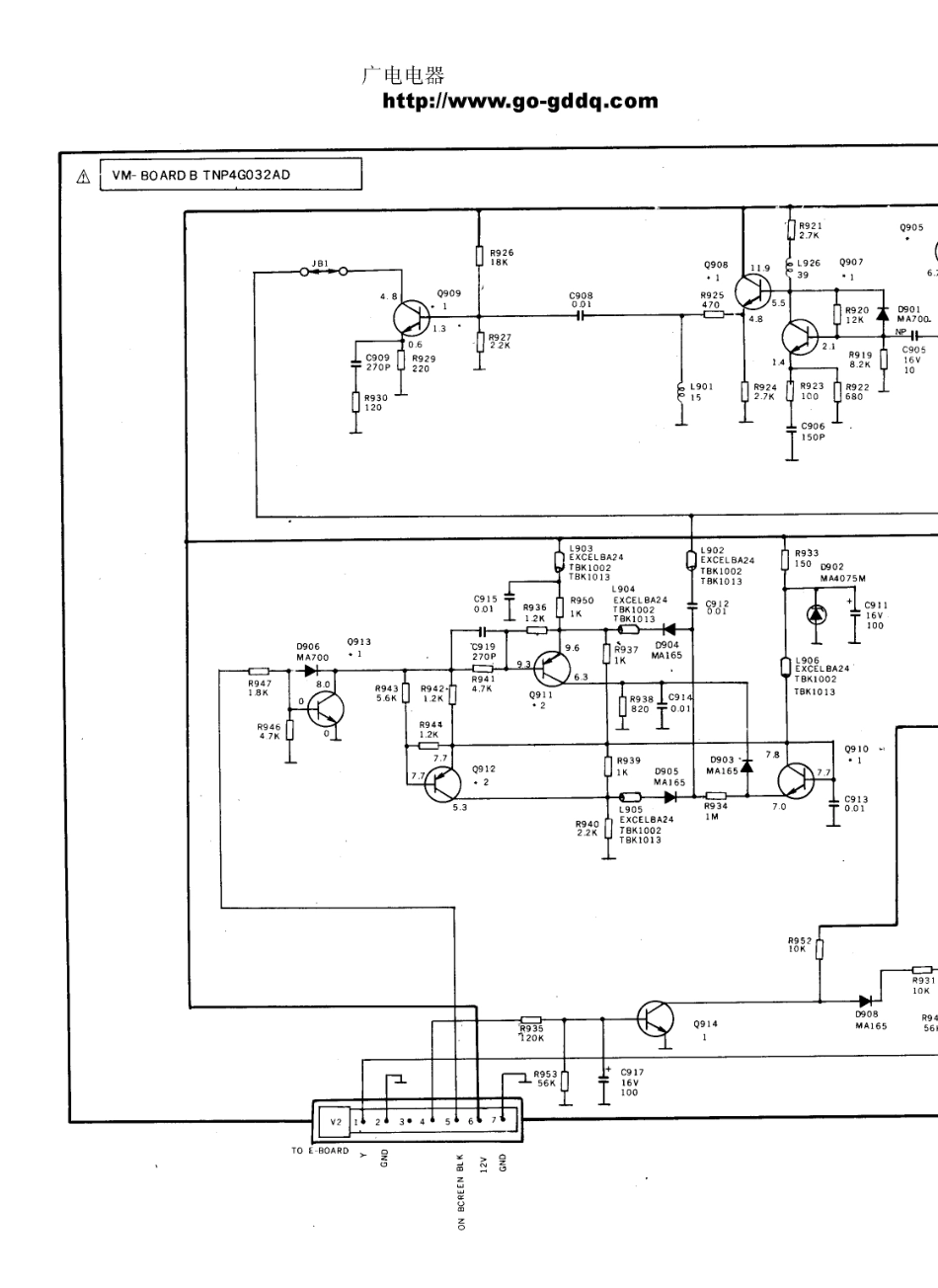 松下TC-2950R原理图_松下  TC-2950R(07).pdf_第1页