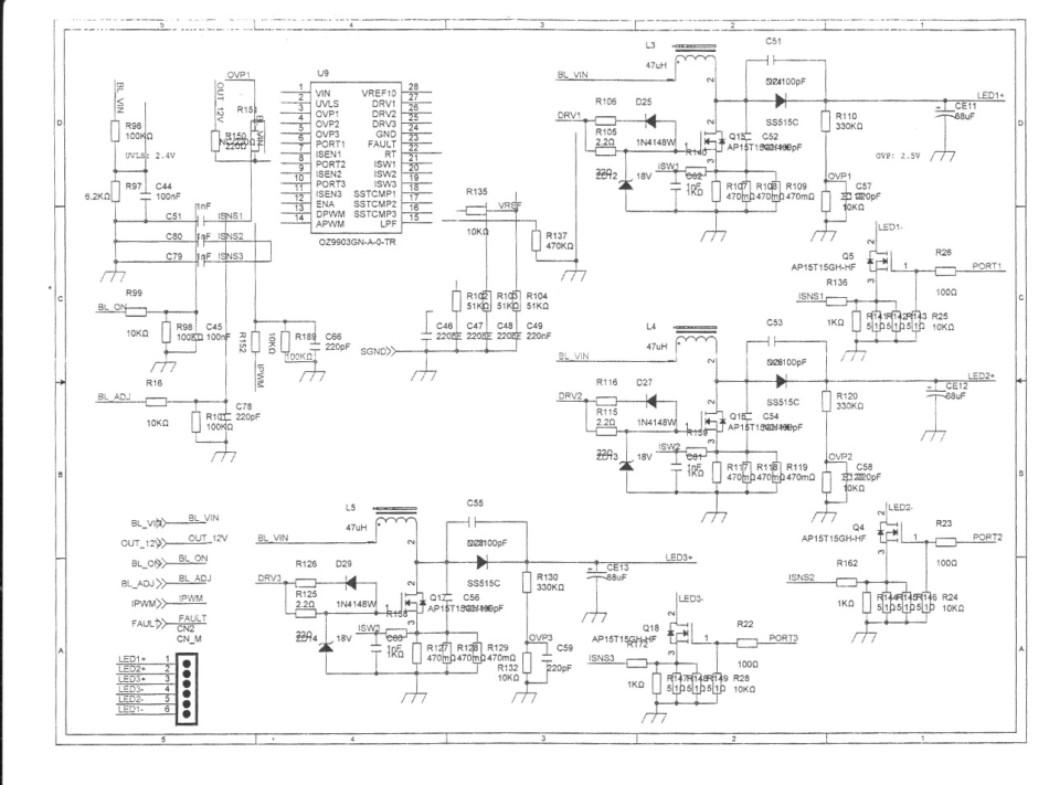 创维49E3000液晶电视电源板电路图.pdf_第1页