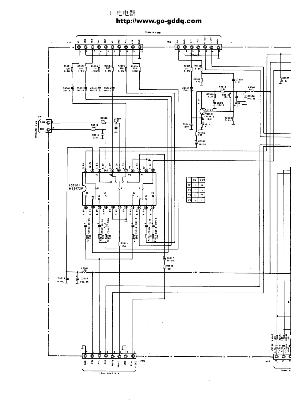 日立CMT2988P彩电电路原理图_日立  CMT2998VP、CMT2998VPN、CMT2998VP-K(01).pdf_第1页