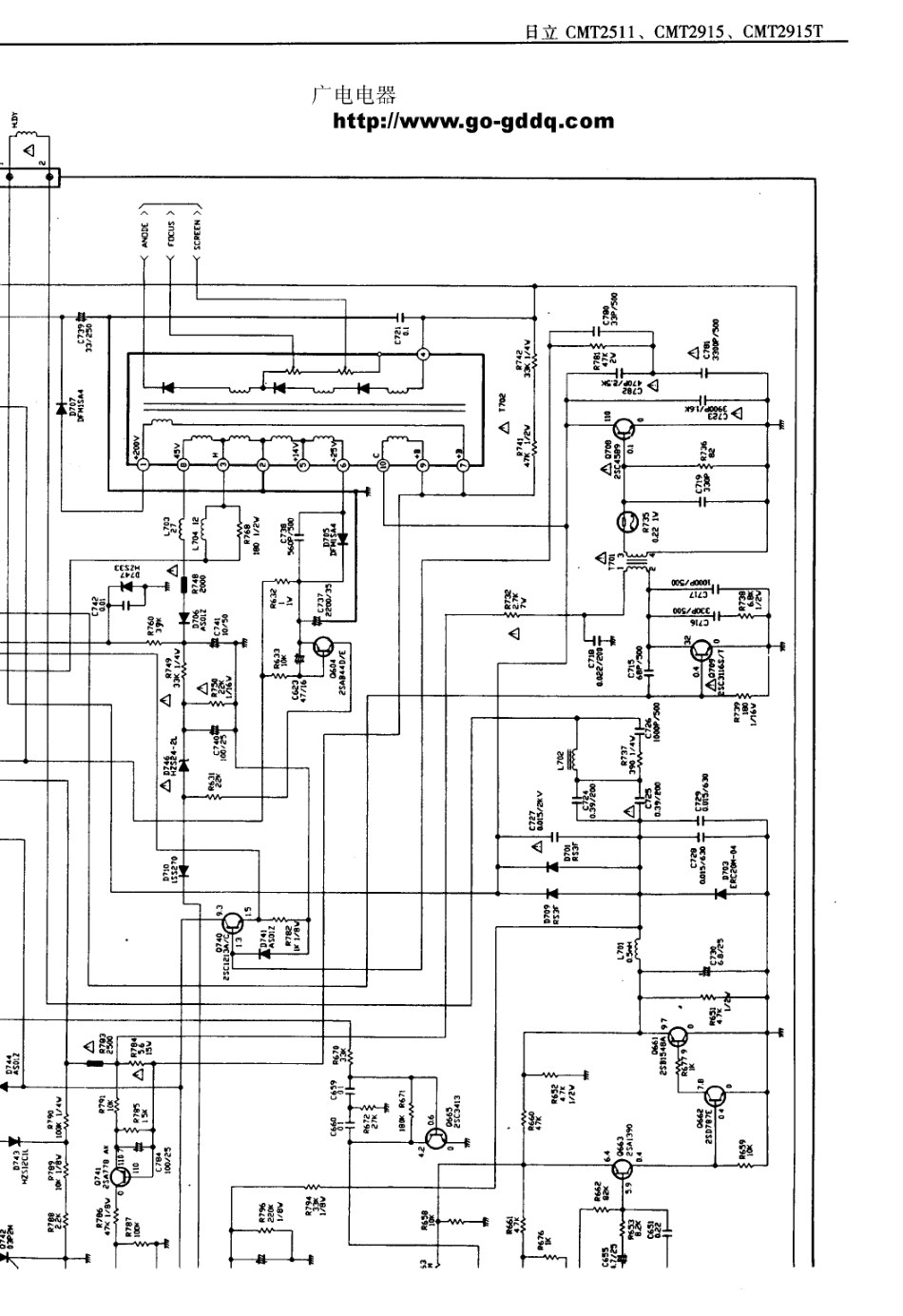 日立CMT2915T彩电原理图_日立  CMT2511、CMT2915、CMT2915T(08).pdf_第1页