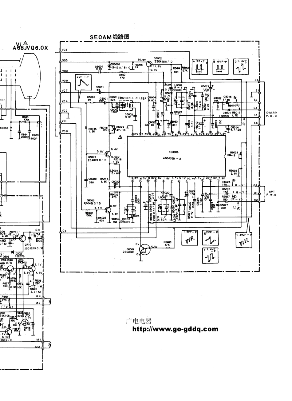 日立CMT2908彩电原理图_日立  CMT2908(10).pdf_第1页