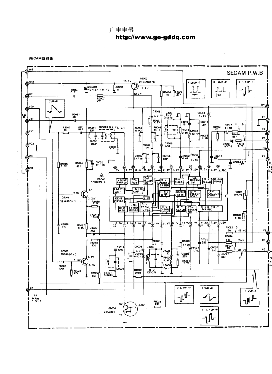 日立CMT2901彩电原理图_日立  CMT2901(13).pdf_第1页