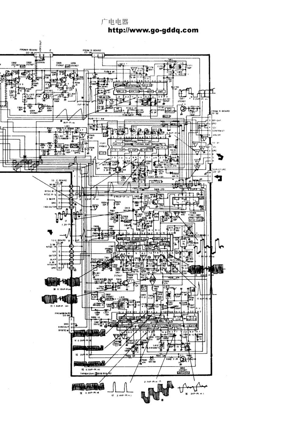 松下TC-2610D原理图_松下  TC-2610D(04).pdf_第1页