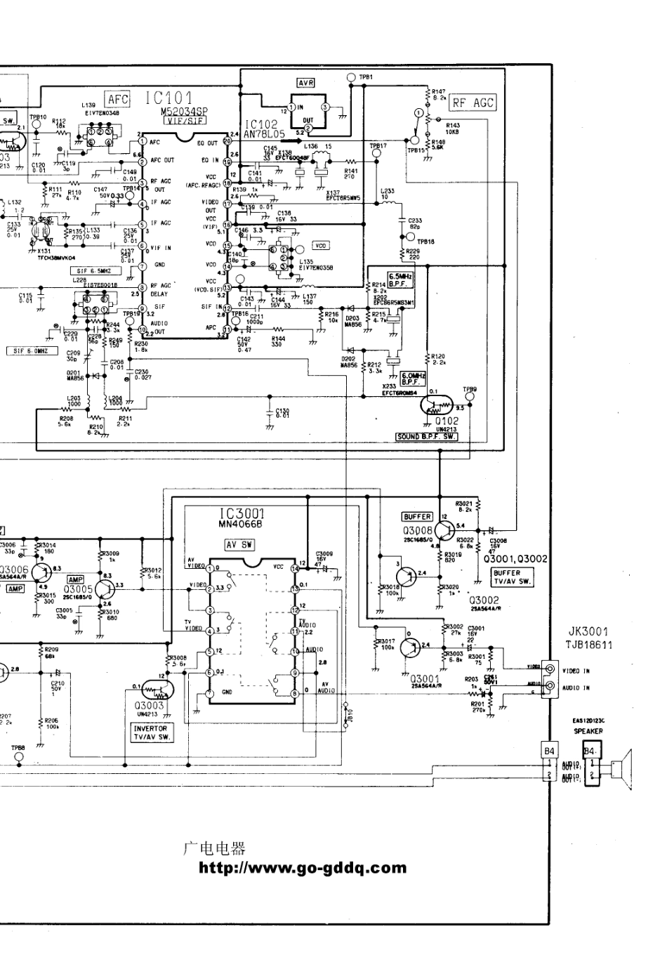 松下TC-2588原理图_松下  TC-2588(06).pdf_第1页