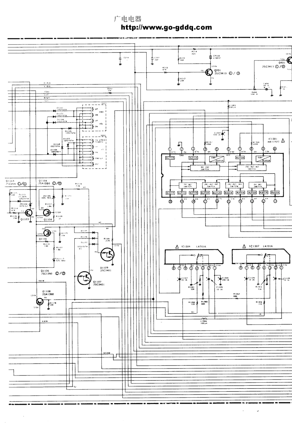 日立CMT-2700彩电原理图_日立  CMT-2700(05).pdf_第1页