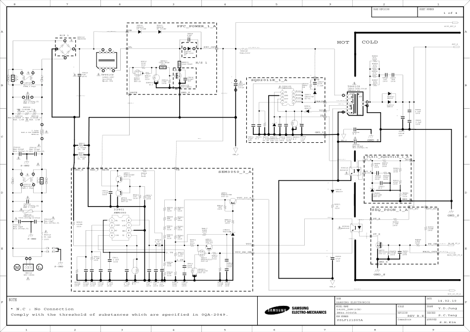 三星BN44-00645A电源板电路图.pdf_第1页