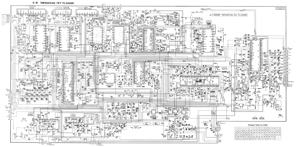 松下TC-2550R彩电电路原理图.pdf_第2页