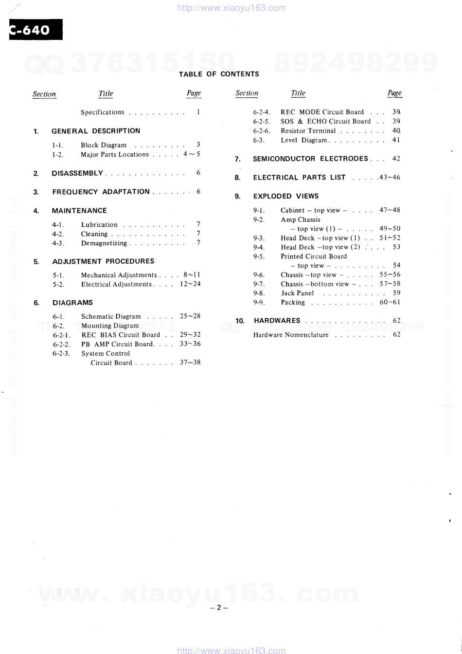 索尼SONY TC-640电路图.pdf_第2页