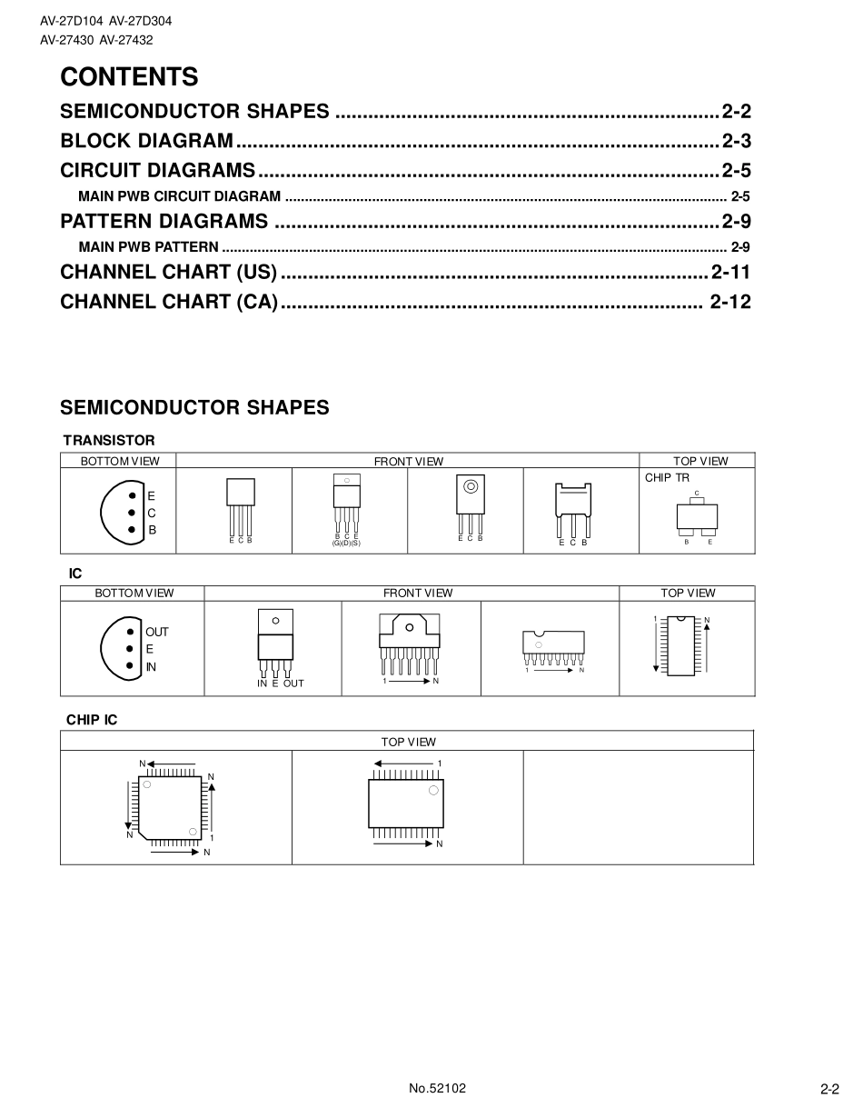 JVC胜利AV-27D104彩电维修手册和图纸_av-27430 y 27432_Schm.pdf_第3页