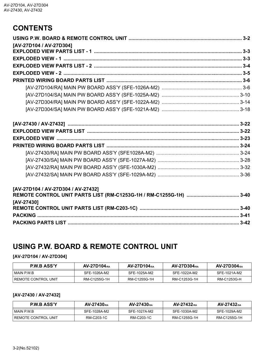 JVC胜利AV-27D304彩电电路原理图_AV-27430 y 27432_Part.pdf_第2页