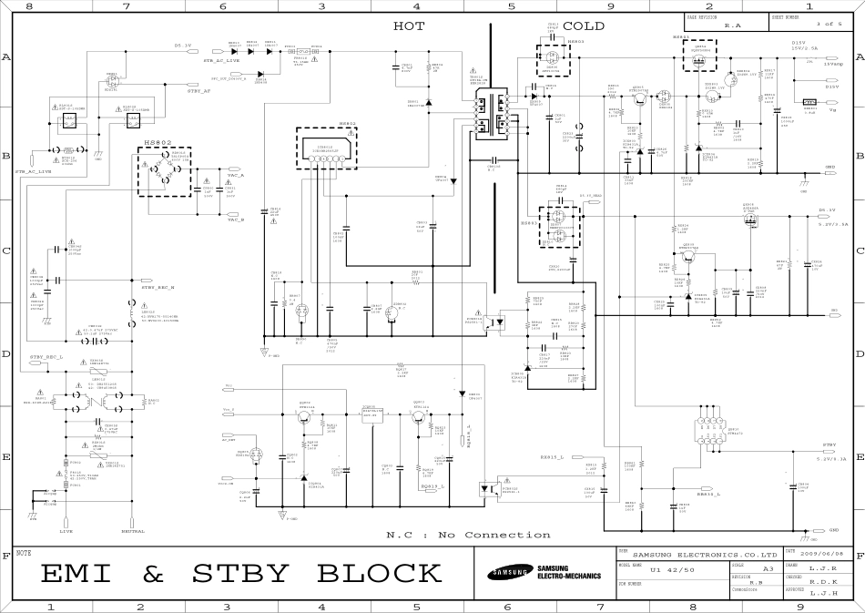 三星BN44-00273A板（PFC模块）电路原理图.pdf_第3页