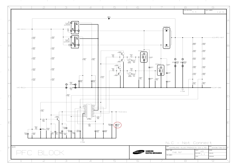 三星BN44-00237A电源板电路图.pdf_第1页