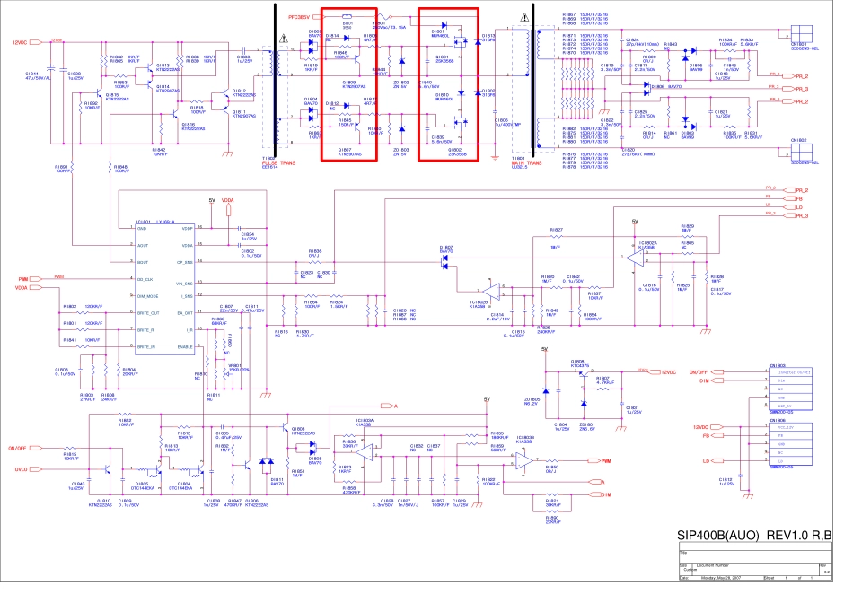 三星BN44-00167B电源板电路图.pdf_第3页