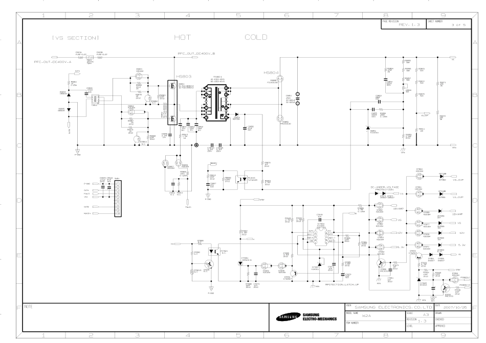 三星BN44-00161A电源板电路图.pdf_第3页