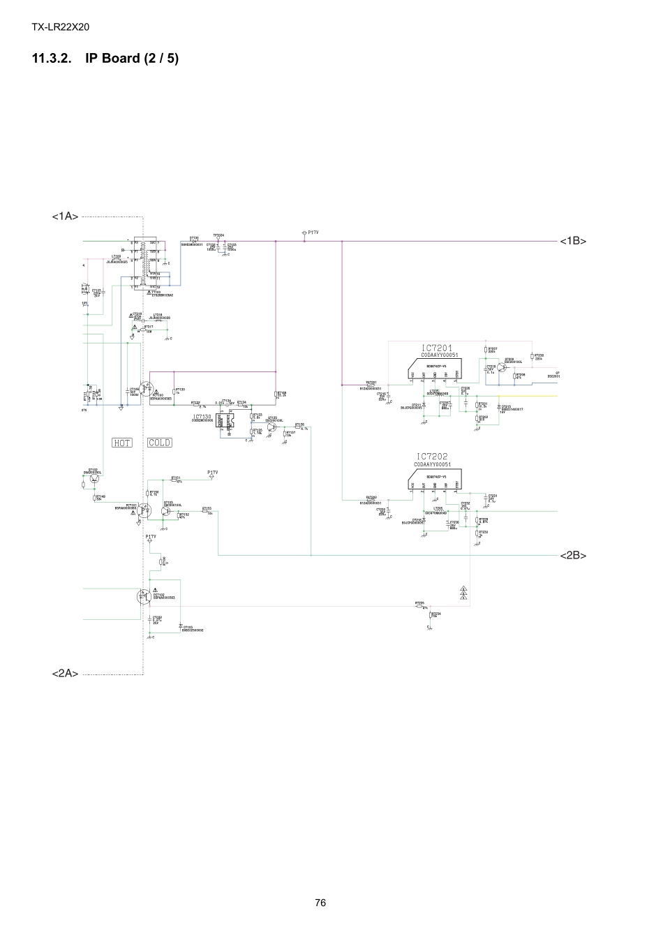 松下TH-L22X20彩电电源板（TNP4G475）电路图.pdf_第2页