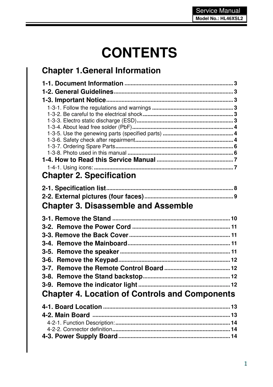 海尔HL46XSLW2液晶电视维修手册.pdf_第2页